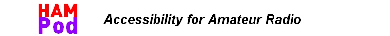HamPod, Accessibility for Amateur Radio!